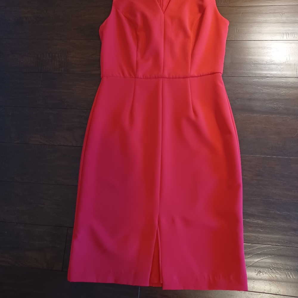 Pink elegant dress.